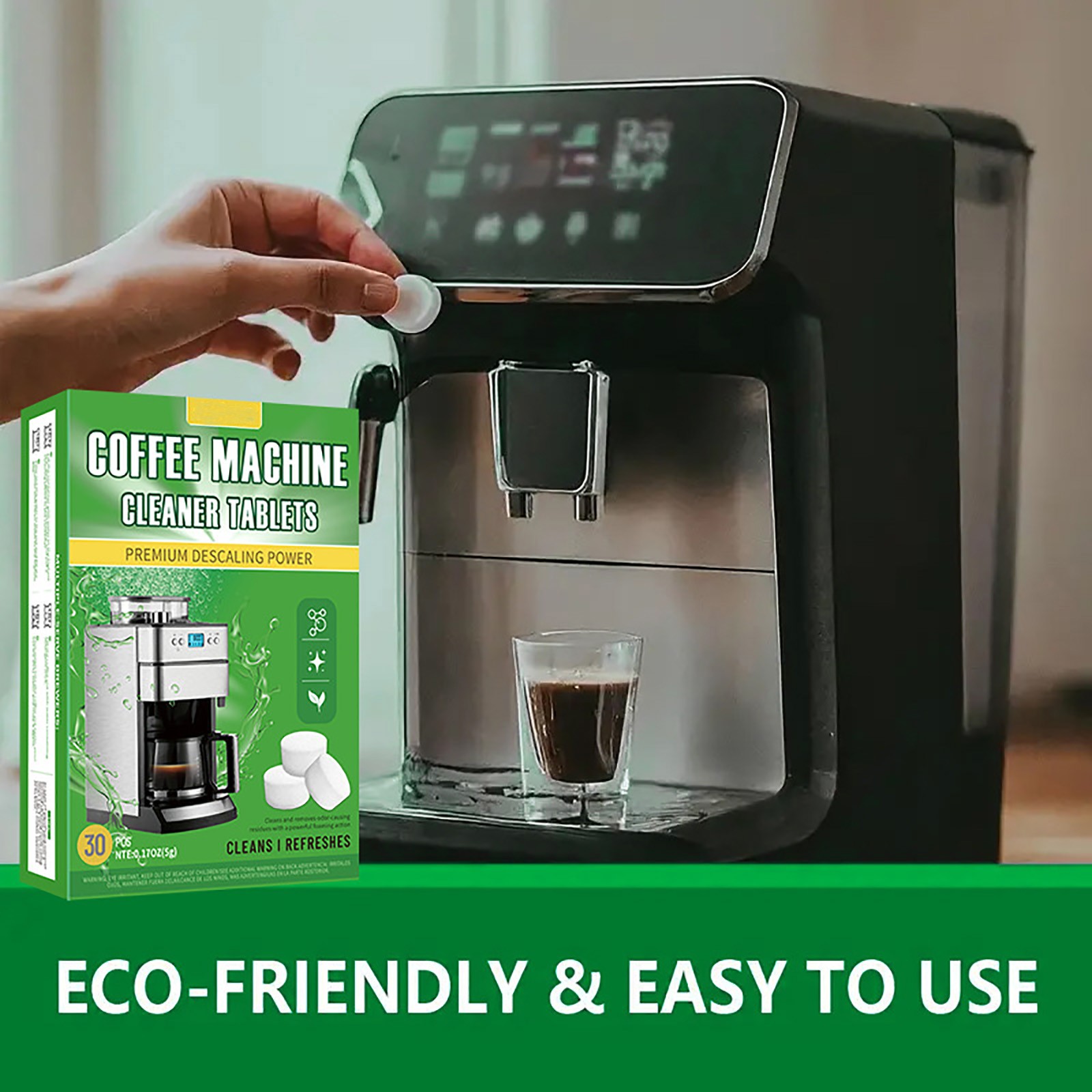 Coffee Equipment Cleaner - Таблетка для чистки кофемашины Шипучие таблетки