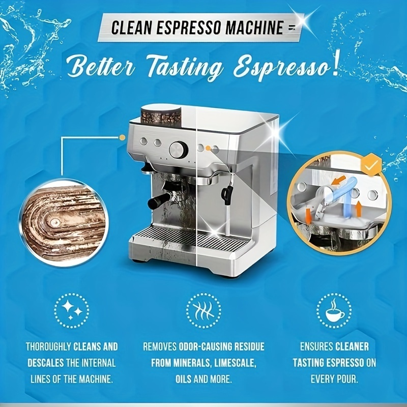 Таблетки для чистки эспрессо-м – обзор и цена Coffee Equipment Cleaner