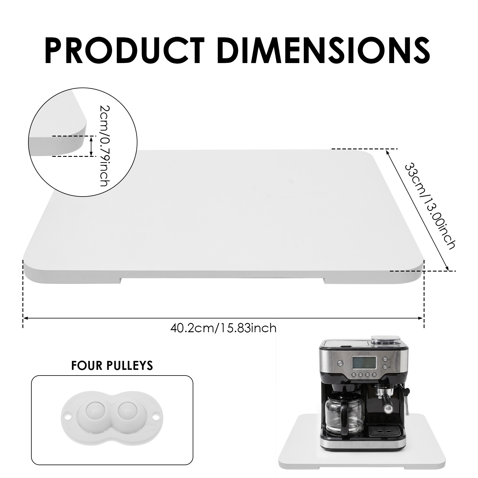 Выдвижная бамбуковая подставка – обзор и цена Coffee Equipment Tray